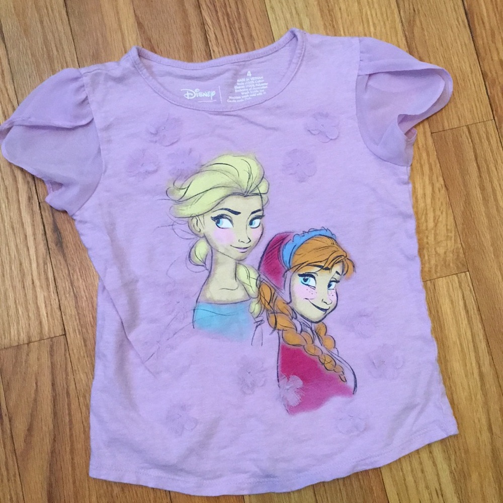 Frozen Top with Flutter Sleeves